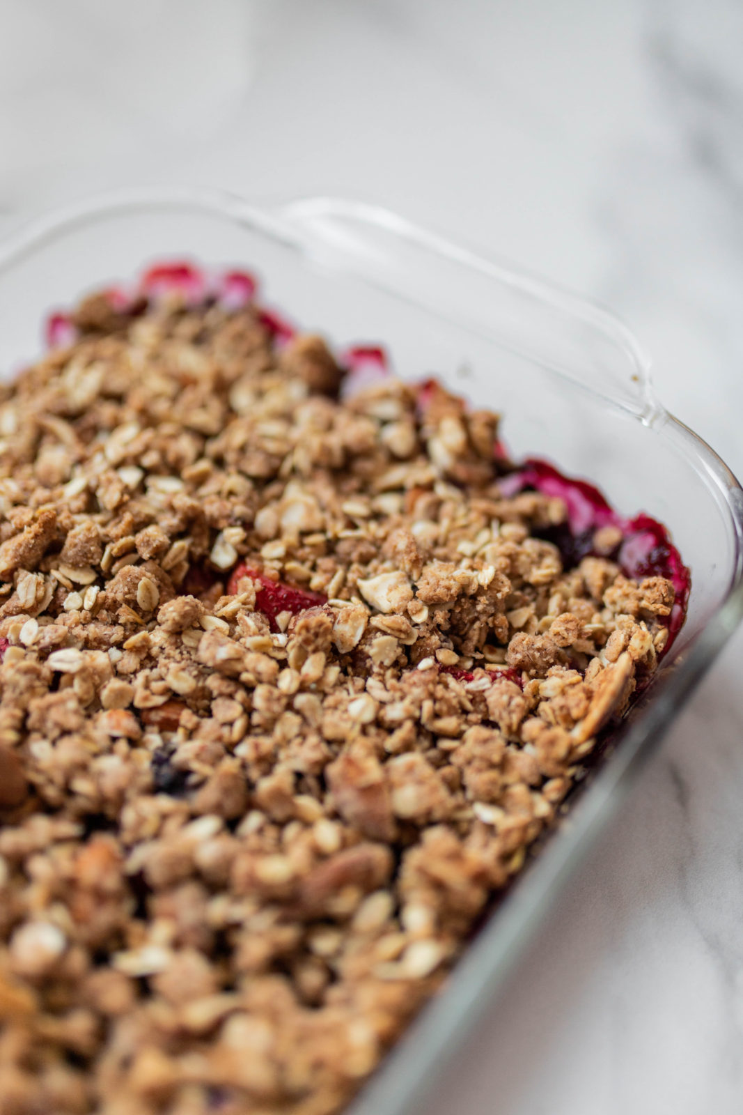Plant-Based Berry Crisp (No Refined-Sugar!!) - Pure and Plant-Based